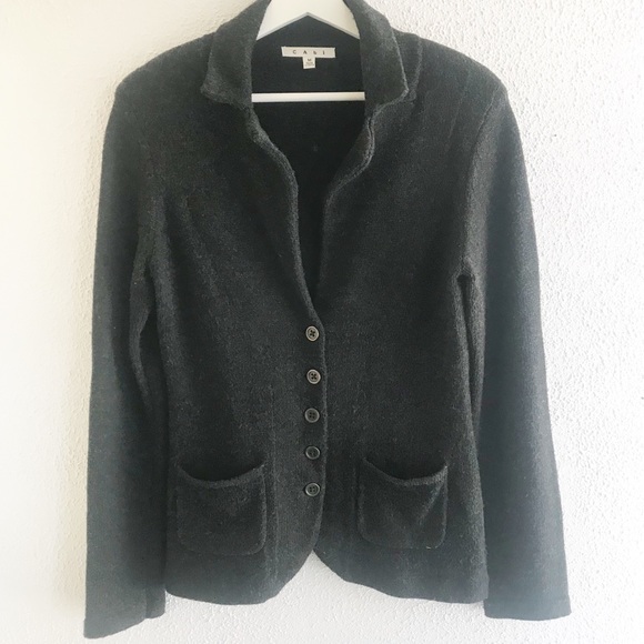 CAbi Sweaters - CAbi Cardigan Sweater Charcoal Gray #621